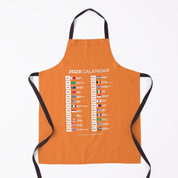 Item preview, 2023 Season Calendar - It's Lights Out and Away We Go (Orange BG) designed and sold by FilipeFerreira.