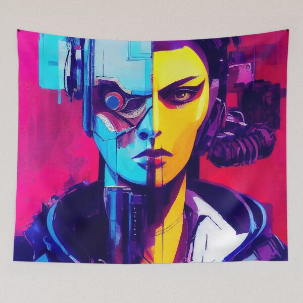 Item preview, Cyberpunk Society designed and sold by AM FineArtPrints.