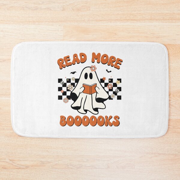 Item preview, Read More Books Groovy Halloween Boo Ghost Read a Book designed and sold by Tatus Brinal.