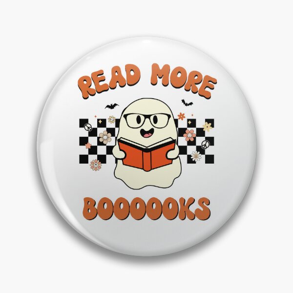 Item preview, Read More Books Groovy Halloween Ghost Read a Book designed and sold by Tatus Brinal.