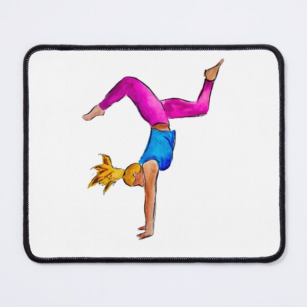 Item preview, Blonde Girl Doing Handstand designed and sold by julyperson.