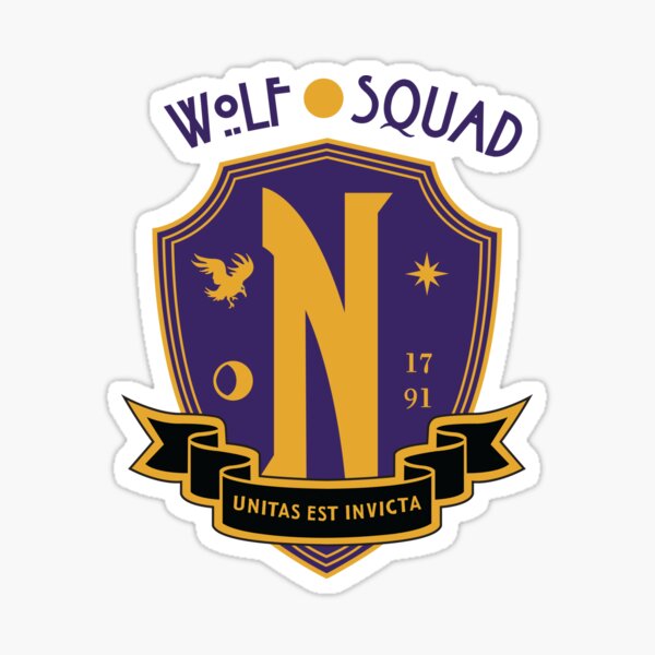 Wolf Squad Sticker For Sale By DaniRojas Redbubble wolf-squad-sticker-for-sale-by-danirojas-redbubble