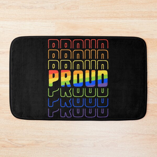 Item preview, Proud LGBTQIA Pride Month Rainbow LGBT designed and sold by QueenOfPrint.