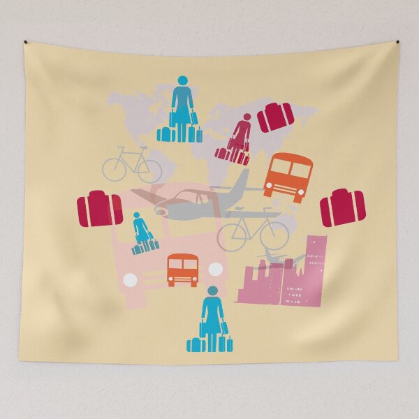 Item preview, Travel Fever designed and sold by mirimo.