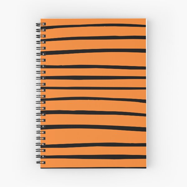 Item preview, Black hand drawn lines on orange background for Halloween designed and sold by BattaAnastasia.