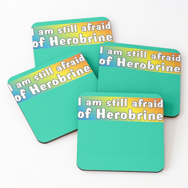 Item preview, I am still afraid of Herobrine designed and sold by BernieGrant.