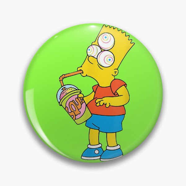Item preview, Squishee trippy de Bart designed and sold by visualnoiise.