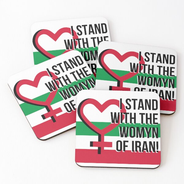 Item preview, I Stand with the Women of IRAN! designed and sold by drumweaver.