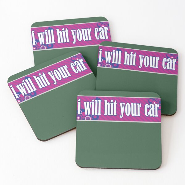 Item preview, i will hit your car sticker designed and sold by BernieGrant.