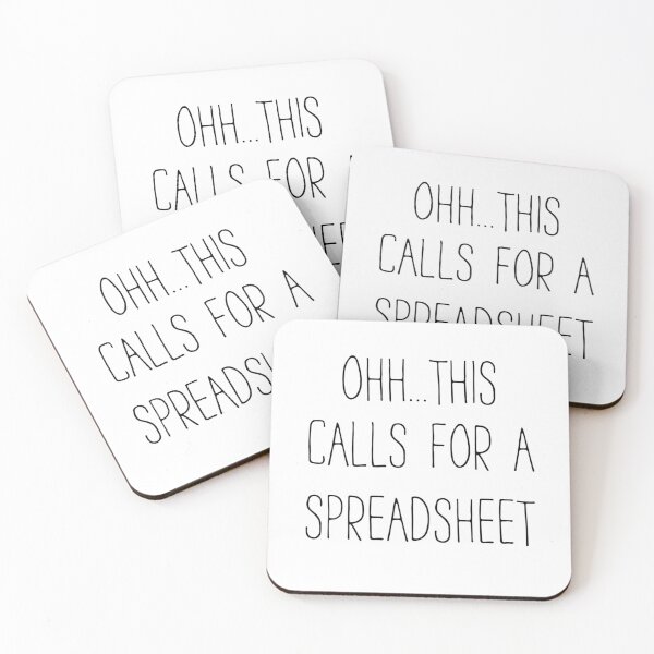 Item preview, OhhThis Calls For A Spreadsheet Funny designed and sold by ShakitaMa.