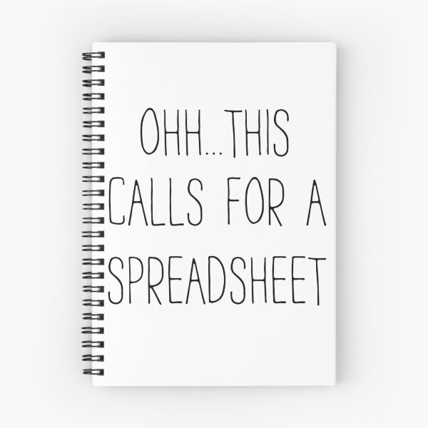 Item preview, OhhThis Calls For A Spreadsheet Funny designed and sold by ShakitaMa.