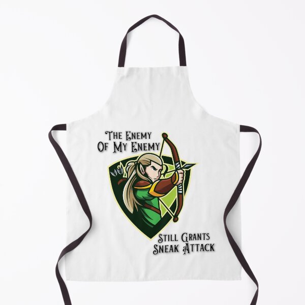Item preview, The Enemy Of My Enemy Grants Sneak Attack designed and sold by SarcasticRow.