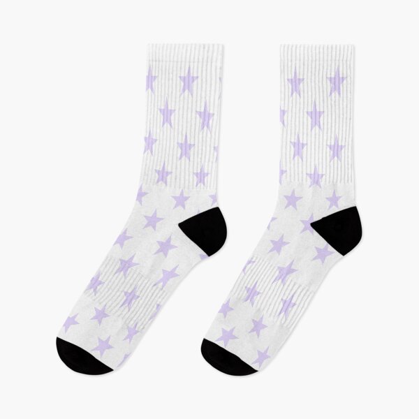 Item preview, Small LILAC and WHITE STARS  designed and sold by RachelMacht.