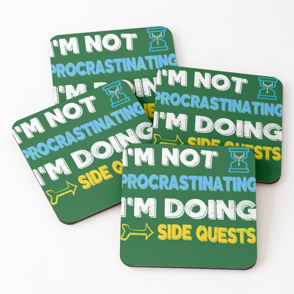 Item preview, I'm not procrastinating... I'm doing side quests designed and sold by BernieGrant.