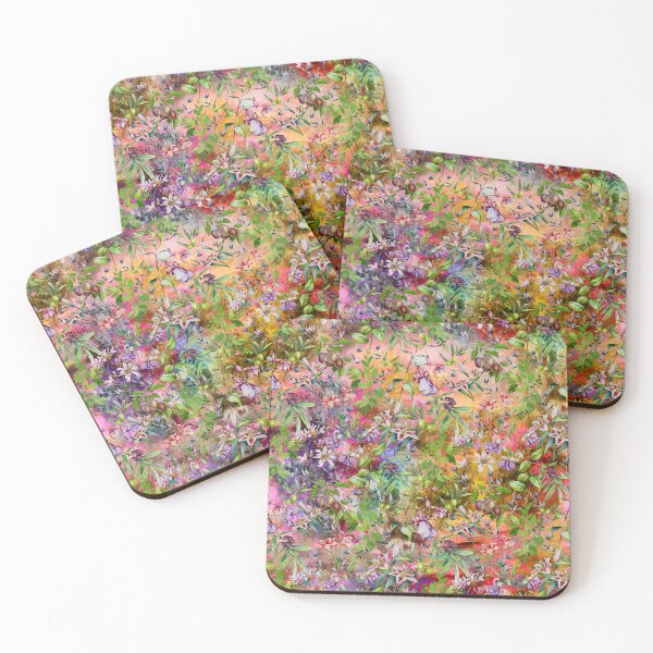 Item preview, Sweet florals and blooms, roses and flowers, botanical pattern, botanical pattern, flowers illustration, floral seamless, multicoloured yellow floral designed and sold by ZeinabTaha.