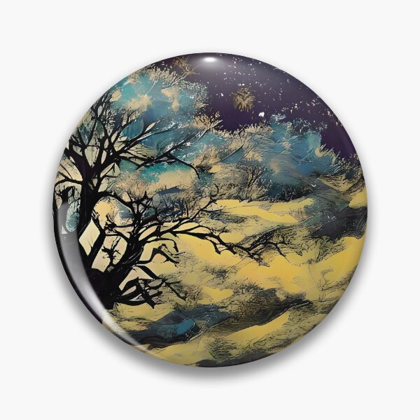 Item preview, Oak tree in a starry night designed and sold by RSRed.