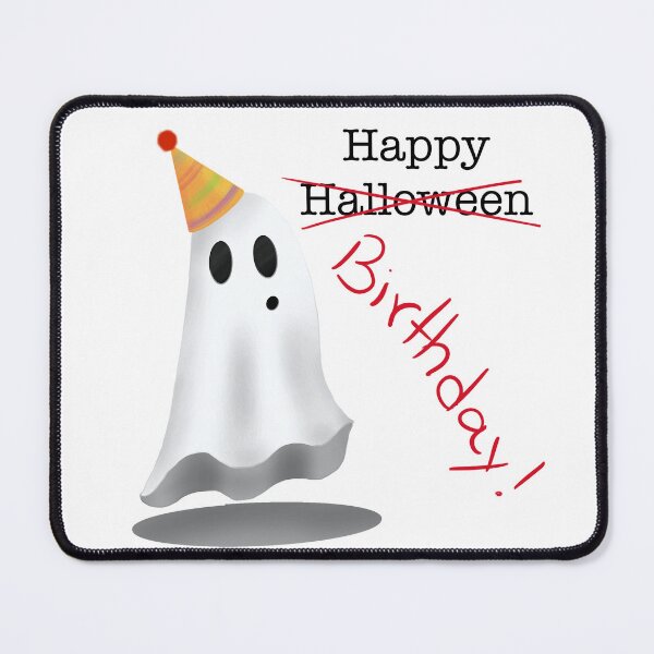 Item preview, Happy Halloween/ Happy Birthday  designed and sold by Redheadshiitake.