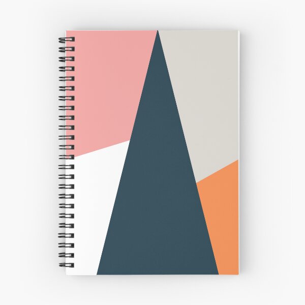Item preview, Navy blue triangle with colorful geometric shapes designed and sold by BattaAnastasia.