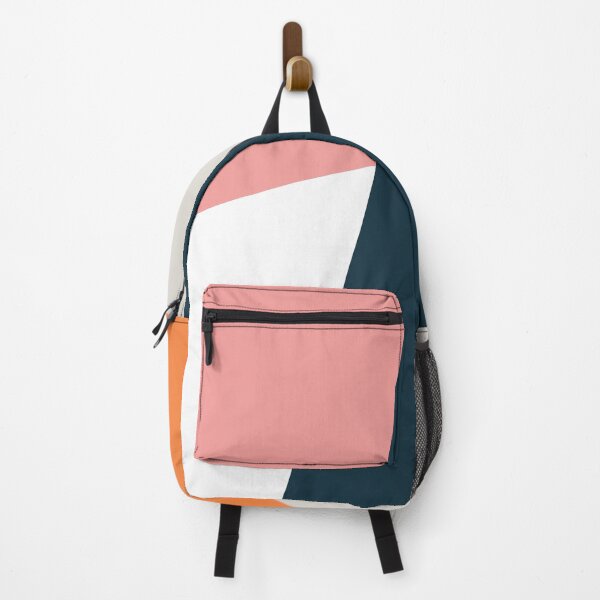 Item preview, Navy blue triangle with colorful geometric shapes designed and sold by BattaAnastasia.