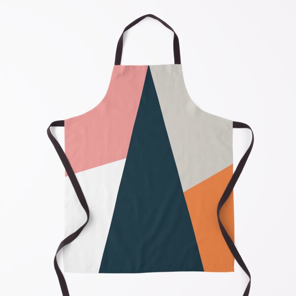 Item preview, Navy blue triangle with colorful geometric shapes designed and sold by BattaAnastasia.