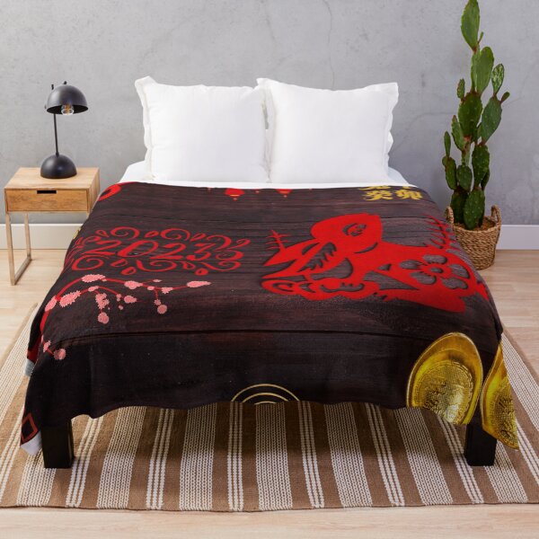 Item preview, Chinese New Year, Year of the Rabbit ,Floral Year Of The Rabbit YEAR OF THE RABBIT 2023 designed and sold by Bear-Graphics.
