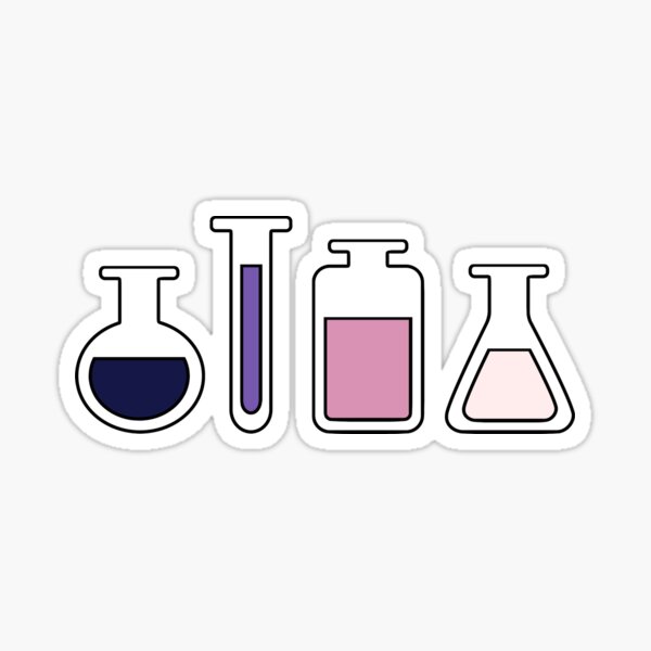 Subtle Asexual Spectrum Pride Potions Sticker For Sale By Lunyssa