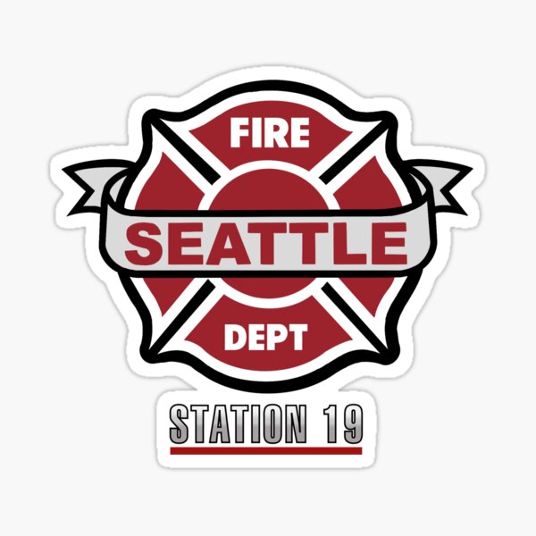 Item preview, Station 19 Fire Badge designed and sold by HazeBeanDesigns.