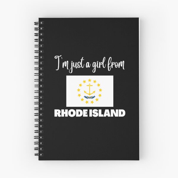 Item preview, I’m just a girl from Rhode Island- State pride design for women and girls designed and sold by DesignsByDaddy.