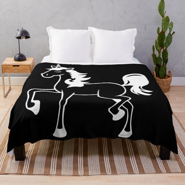 Item preview, Unicorn line art drawing designed and sold by LineArtDrawing.