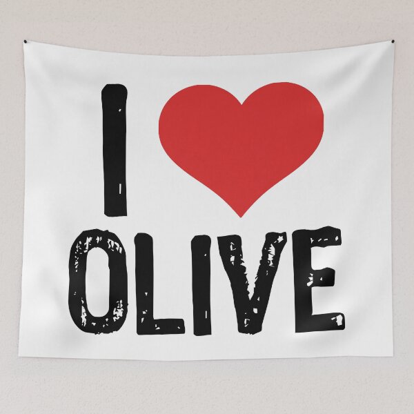 Item preview, I Love Olive designed and sold by The "I Love Everything" Shop.