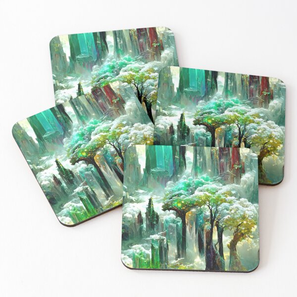 Item preview, Crystalline Trees designed and sold by manacosmicdance.