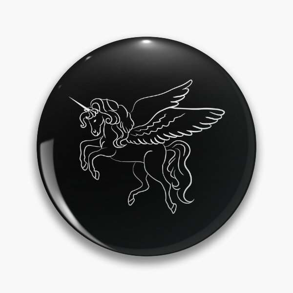 Item preview, Unicorn line art drawing designed and sold by LineArtDrawing.