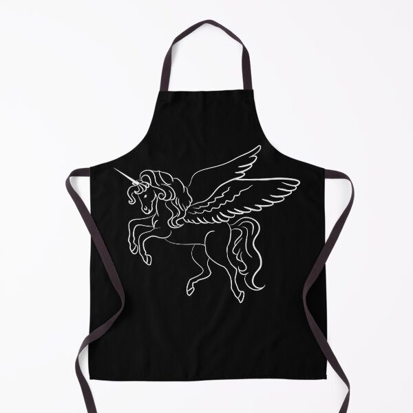 Item preview, Unicorn line art drawing designed and sold by LineArtDrawing.