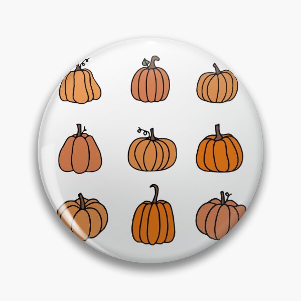 Item preview, Pumpkin Sticker Pack designed and sold by SlipstreamStickers.