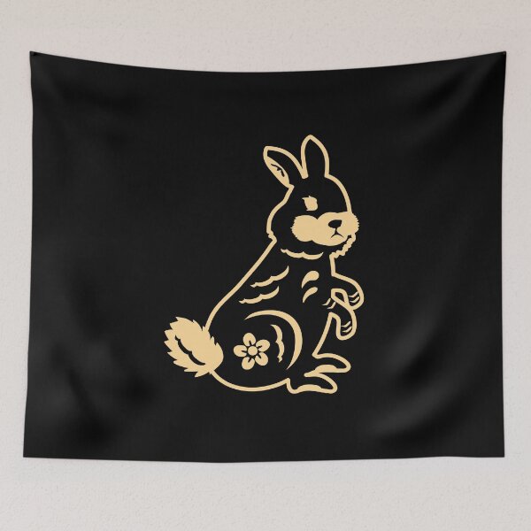 Item preview, Chinese New Year, Year of the Rabbit ,Floral Year Of The Rabbit YEAR OF THE RABBIT 2023 designed and sold by Bear-Graphics.