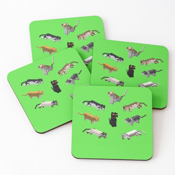 Item preview, Minecraft Cat Pack designed and sold by GeovaGoodwin.