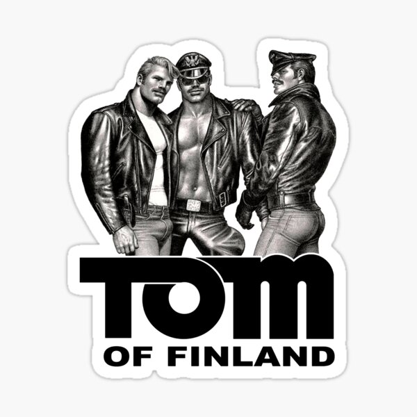 Tom Of Finland Kink White Sticker For Sale By Nickphillips Redbubble 1164