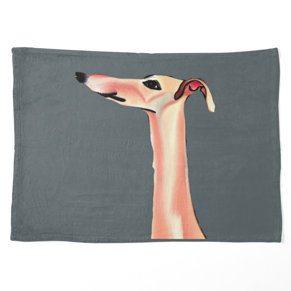 Whippet Silk Scarf