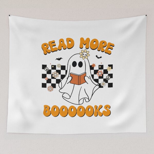 Item preview, Groovy Halloween Read More Books Cute Boo read a book designed and sold by mrxova.
