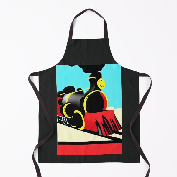 Item preview, POPART COMIC STYLE RED AND BLACK STEAM TRAIN designed and sold by sailorsam1805.