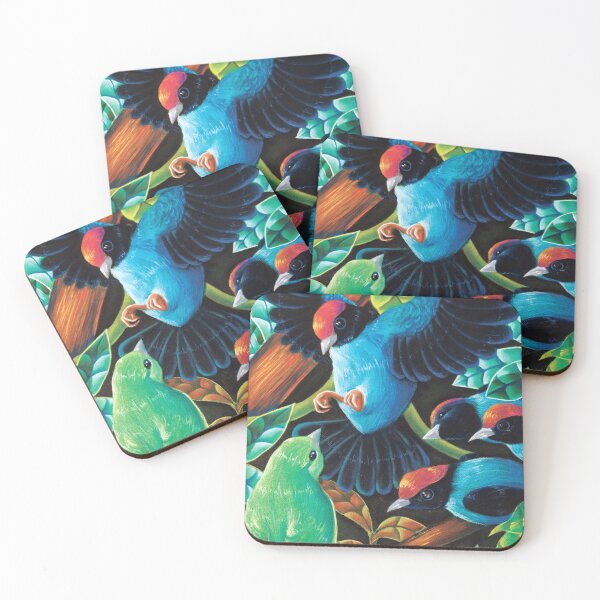 Item preview, Blue Manakin Dance designed and sold by JennyKirkStudio.