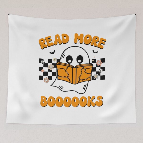Item preview, Groovy Halloween Read More Books Cute Boo read a book designed and sold by mrxova.