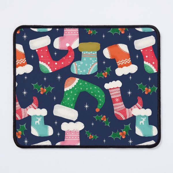 Item preview, christmas falalala blue -Stockings designed and sold by susycosta.