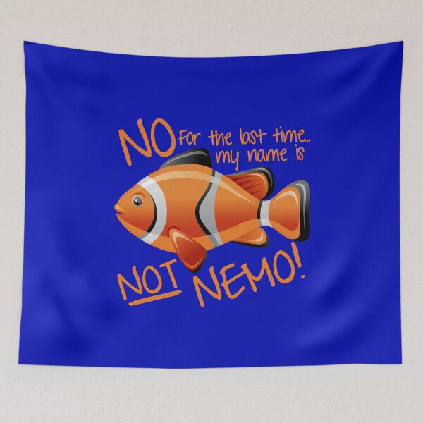 Item preview, NO - My Name is NOT...(Orange Text) designed and sold by PawsitiveMum.