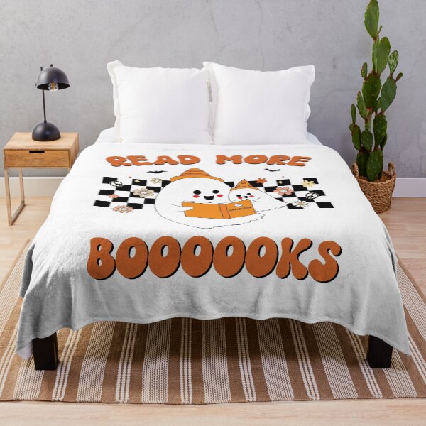 Item preview, Read More Books Groovy Halloween Ghost Read a Book designed and sold by mrxova.