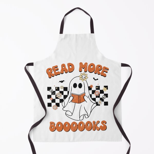 Item preview, Vintage Groovy Halloween Read More Books Cute Boo read a book designed and sold by mrxova.