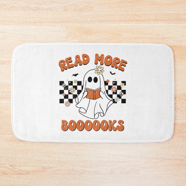Item preview, Vintage Groovy Halloween Read More Books Cute Boo read a book designed and sold by mrxova.