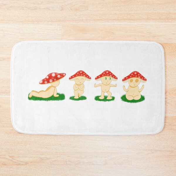 Item preview, Yoga Mushroom  designed and sold by Redheadshiitake.