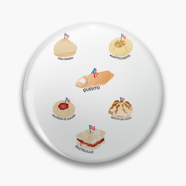Item preview, Panaderia Boricua Postres Puerto Rico Polvorones Quesito Besitos de Coco Pastelillo Mantecadito designed and sold by byDarling.