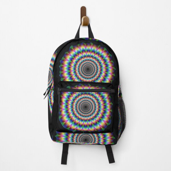 Item preview, Multicolor stain fractal opt art designed and sold by OptLuv.